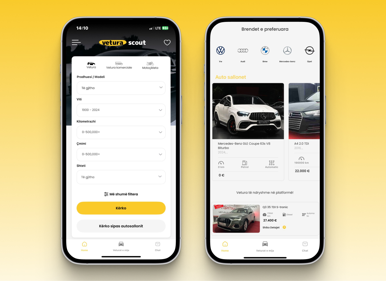Vetura Scout — screen 3