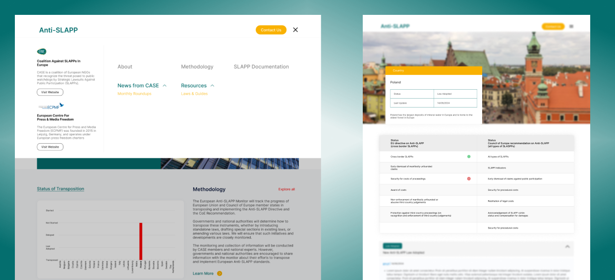 European Centre for Press and Media Freedom — screen 3